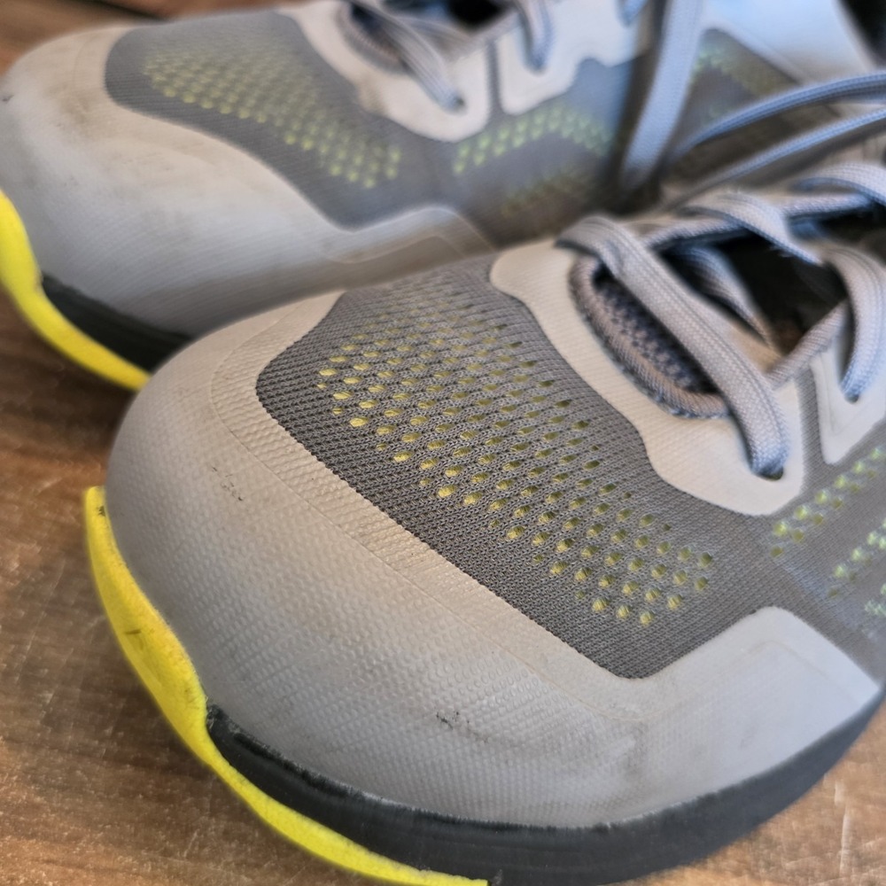 Keen® Men's Shoes Size 8.5EE Gray & Black Aluminum Safety Toe Work Shoe Tie - Picture 3 of 16